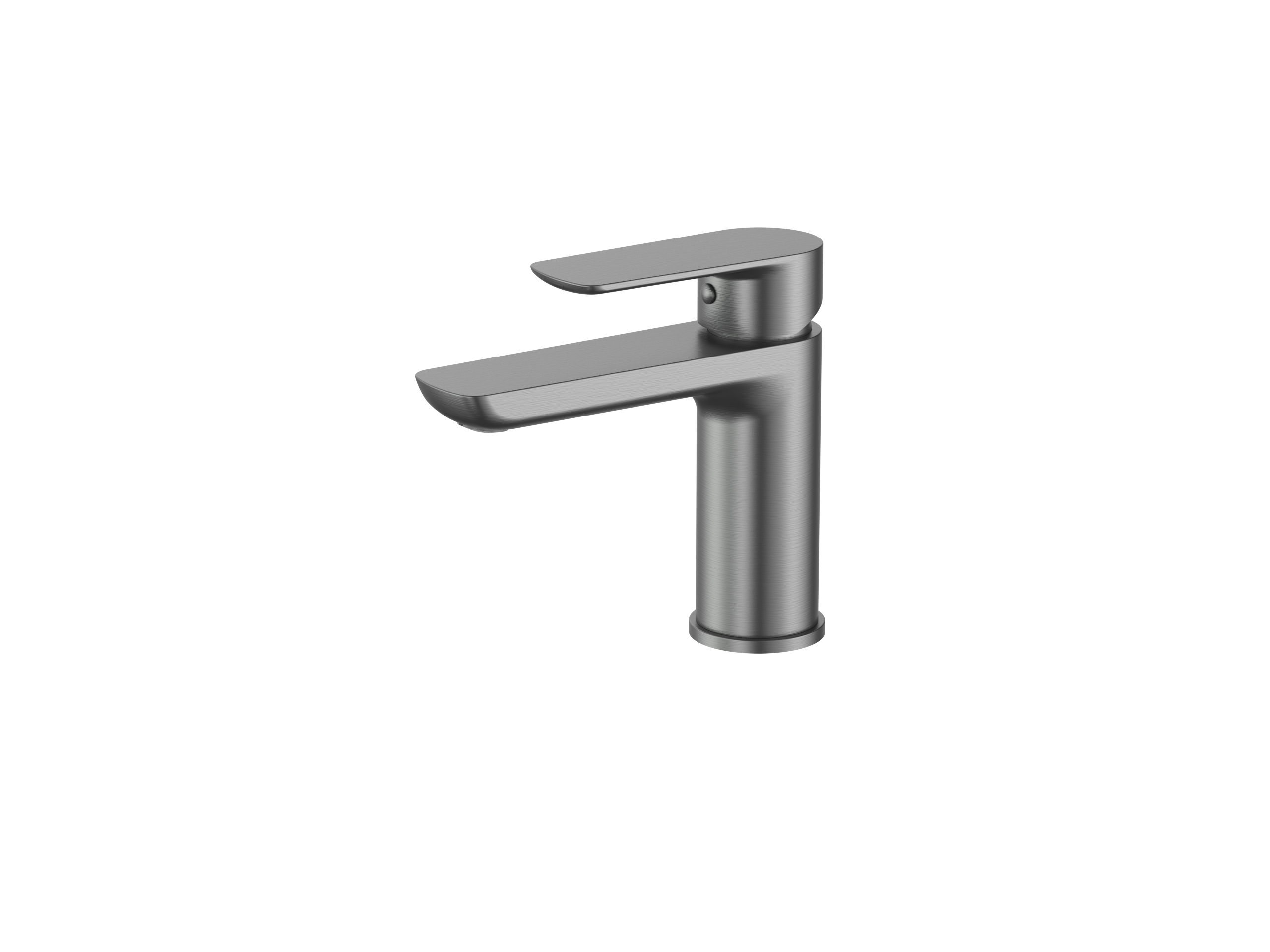 SE-951BGG.jpg Cobra Seine Basin Mixer Brushed Gun Grey - Image 1