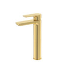 Cobra Seine Basin Mixer Raised Flow Rate Restricted to 7.0 l/min Brushed Gold