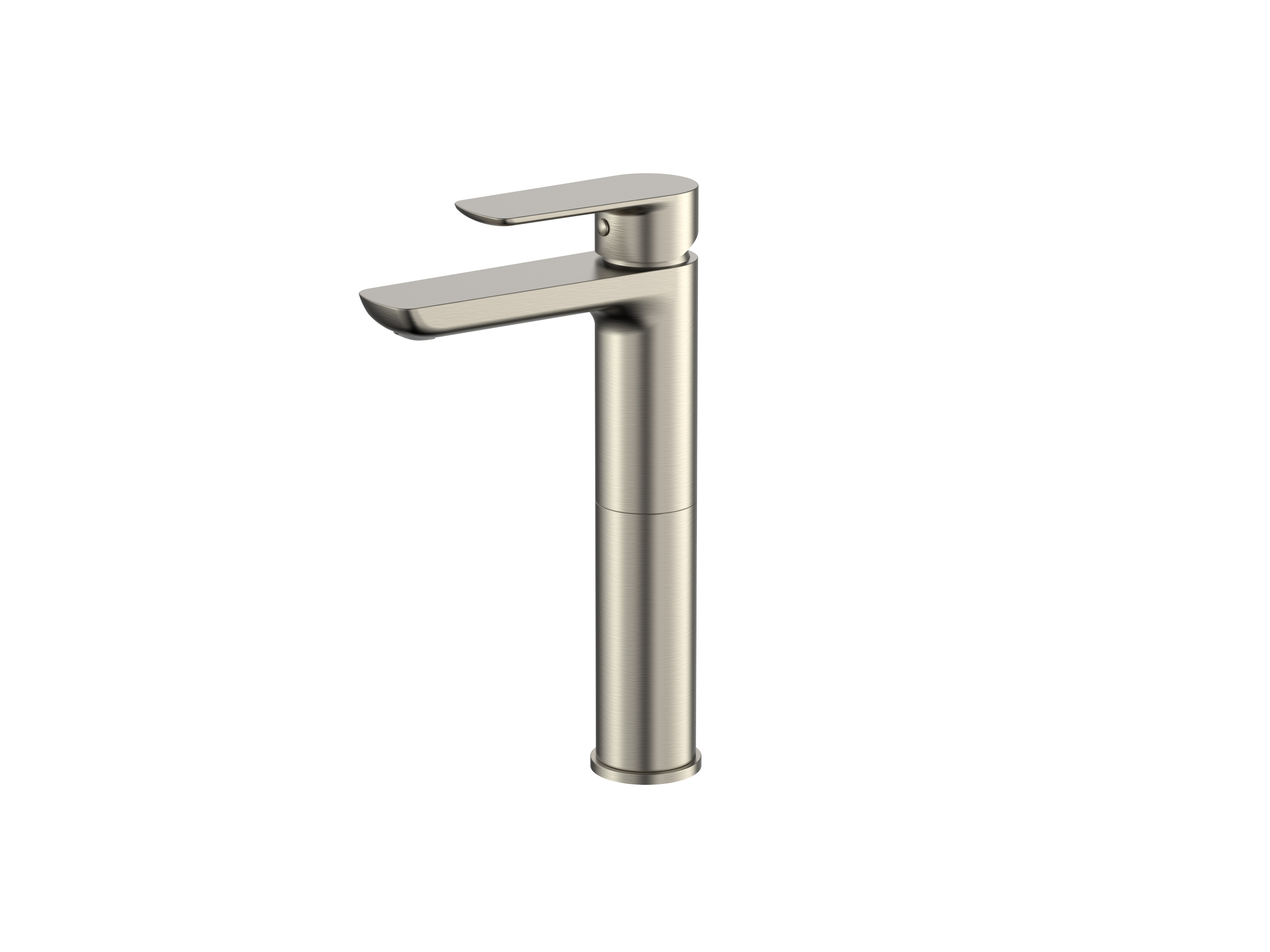 SE-951R-BN.jpg Cobra Seine Basin Mixer Raised Flow Rate Restricted to 7.0 l/min Brushed Nickel - Image 1
