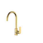 Cobra Seine Sink Mixer Pillar Type Brushed Gold