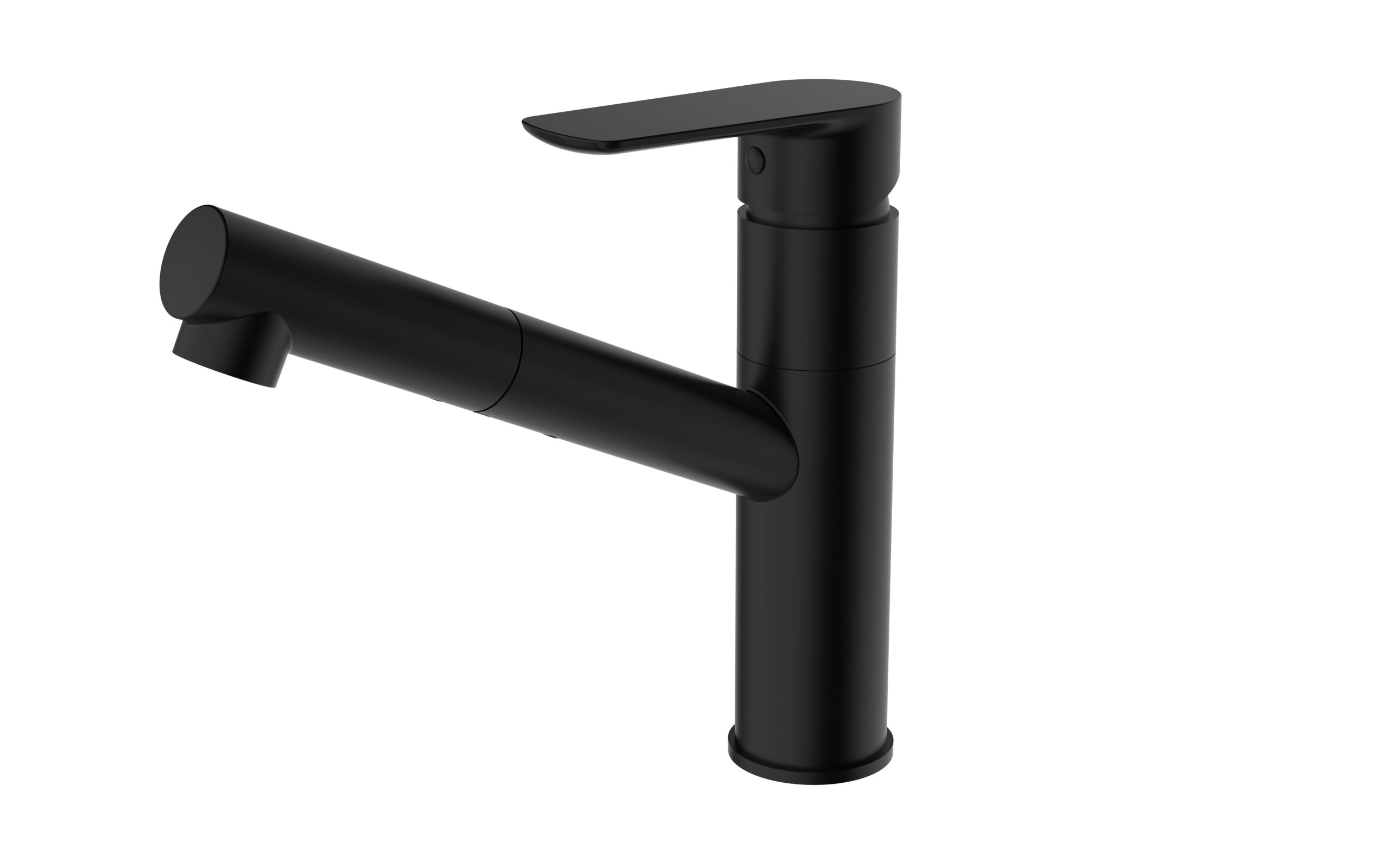 SI-972MB.jpg Cobra Seine Sink Mixer Pillar Type Pull-Out Matte Black - Image 1