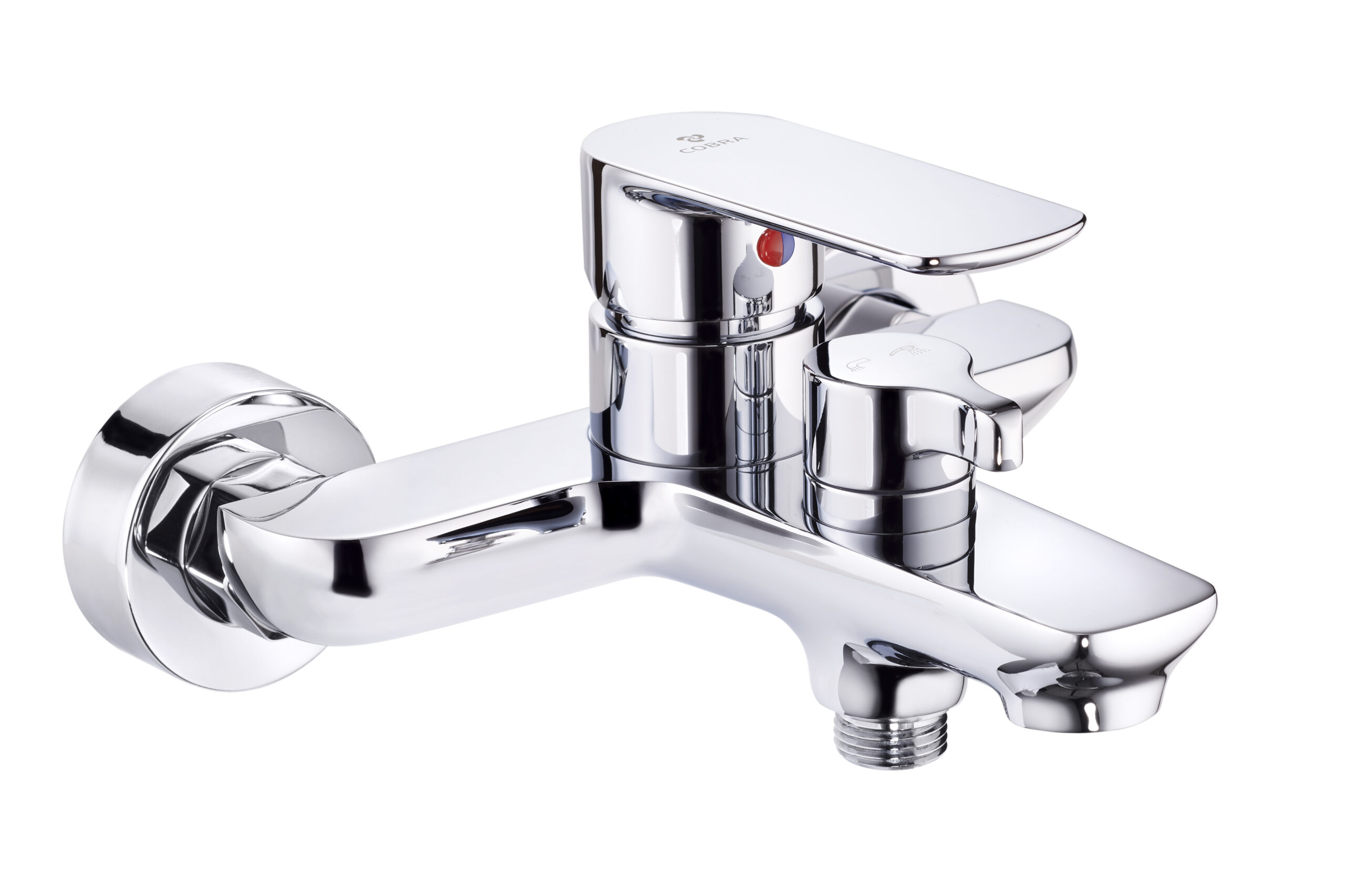 Wide_Exp._Bath_zwzqJll.jpg Cobra Seine Bath Mixer Exposed Wall Type Diverter No Handshower Chrome - Image 1