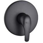Cobra Zambezi Bath/Shower Concealed Mixer 3 Ports 1/2 FI Matte Black