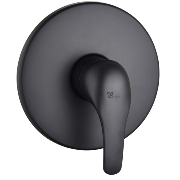 Cobra Zambezi Bath/Shower Concealed Mixer 3 Ports 1/2 FI Matte Black