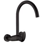 Cobra Zambezi Sink Mixer Wall Type Over Flow Rate Restricted to 6.2l/min Matt Black