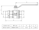 Cobra Municipal Ball Valve 40mm Chrome - Image 2