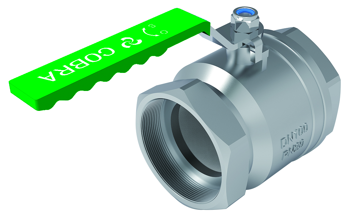 01K6WEGX5HQPSDCB9T17HZEAFX.jpg Cobra Ball O Flo Ball Valve 4"FI Chrome - Image 1
