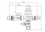 Cobra Pressure Control Valve Inline 400kPa CXC 22mm Polymer - Image 2