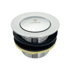 Cobra Click Bath Waste Noslot 1&1/2 Chrome