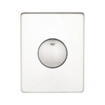 Grohe Skate Flush plate, stainless steel stainless steel