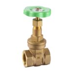 Cobra Gatevalve Green 1/2"FI Rough Brass