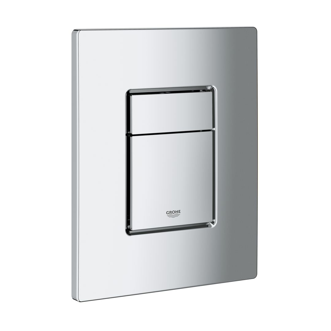100114090528_2_K0ppAWV.jpg Grohe Skate Cosmopolitan Flush plate chrome - Image 1