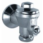 Cobra FJ Urinal Manual Exposed Flush Valve Only 20mm FI Connection Brushed Chrome