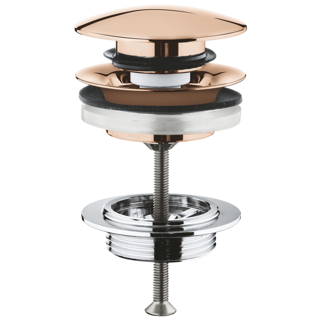 101920160520_5_KsDP0jC.jpg Grohe Waste set with push-open plug warm sunset - Image 1
