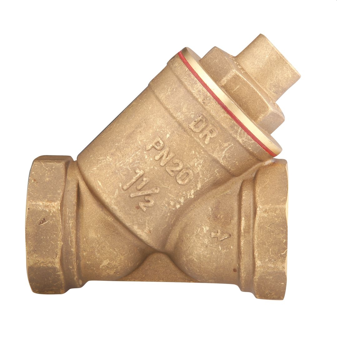 1025-40N.jpg Cobra Spring Check Valve 1025 FXF 1&1/2 Rough Brass - Image 1