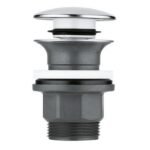 Grohe Waste set with push-open plug chrome