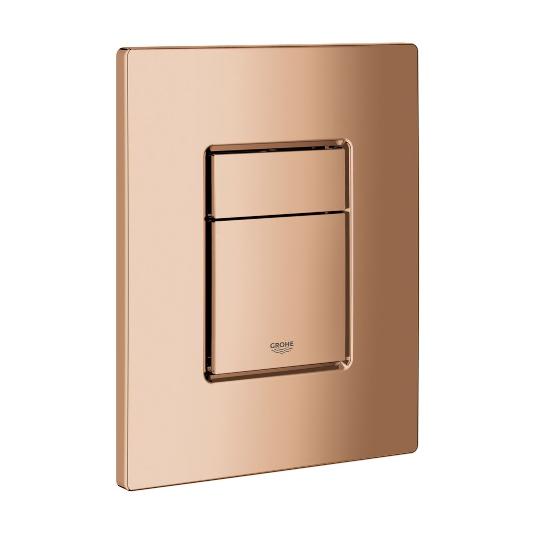 102616103341_2_vQwB2vH.jpg Grohe Skate Cosmopolitan Flush plate warm sunset - Image 1