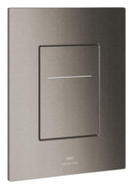 LAUNCHING MAY 2026 Grohe Spa Flush Plates Square With Silk Motion Technology Brushed Hard Graphite