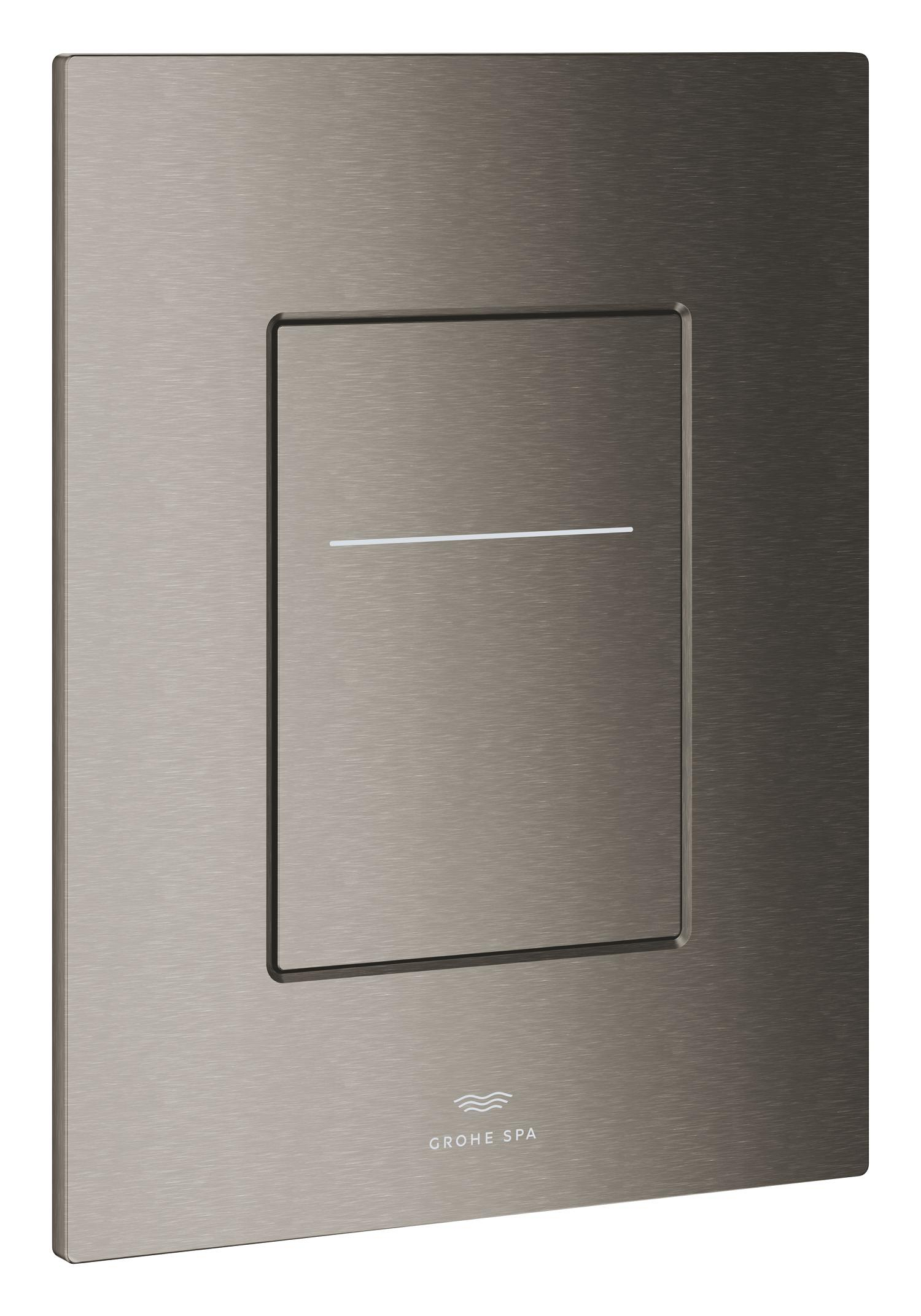 104644AL00.jpg LAUNCHING MAY 2026 Grohe Spa Flush Plates Square With Silk Motion Technology Brushed Hard Graphite - Image 1