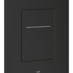 LAUNCHING MAY 2026 Grohe Spa Flush Plates Square With Silk Motion Technology Phantom Black