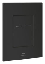 LAUNCHING MAY 2026 Grohe Spa Flush Plates Square With Silk Motion Technology Phantom Black