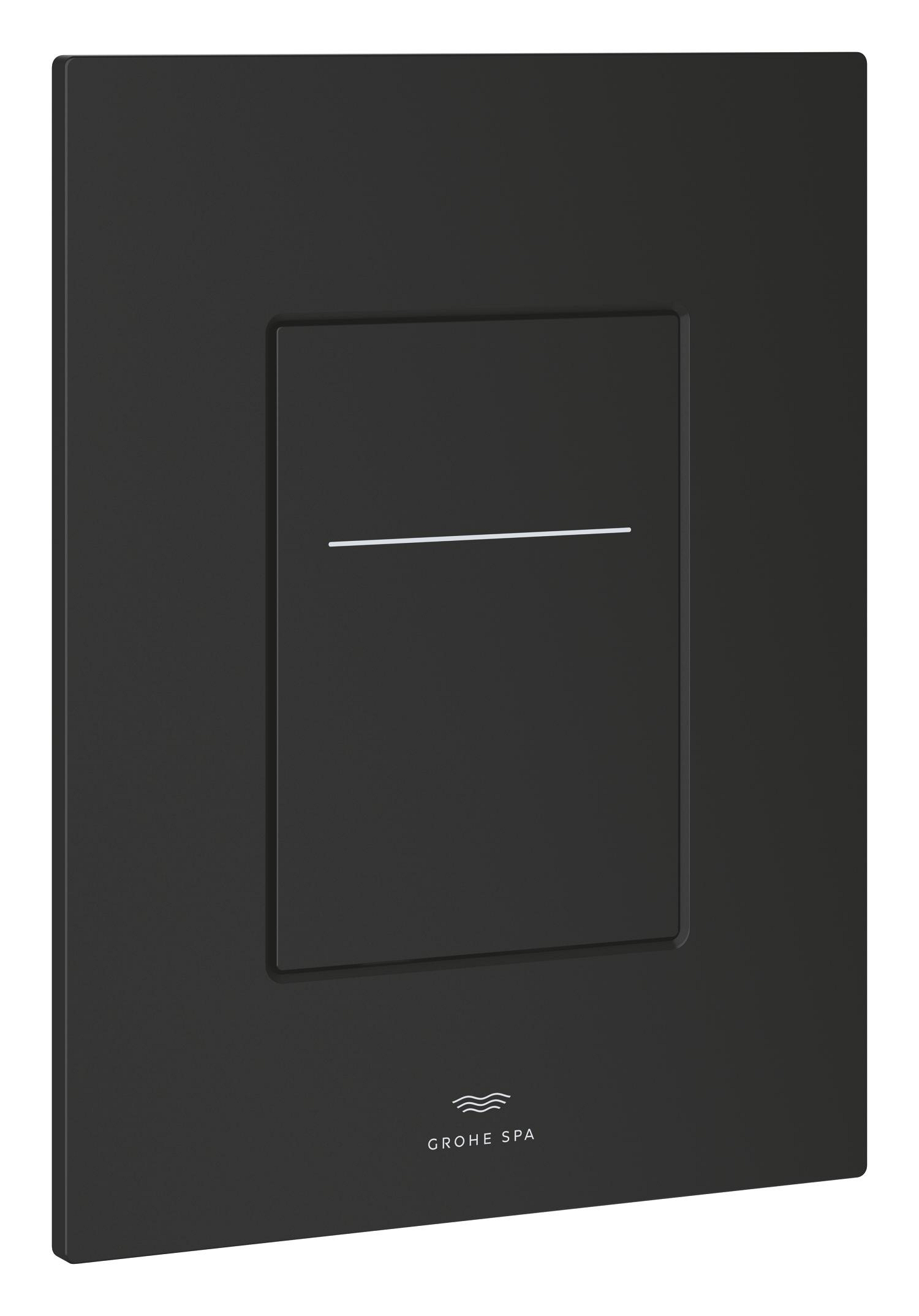 104644KF00.jpg LAUNCHING MAY 2026 Grohe Spa Flush Plates Square With Silk Motion Technology Phantom Black - Image 1