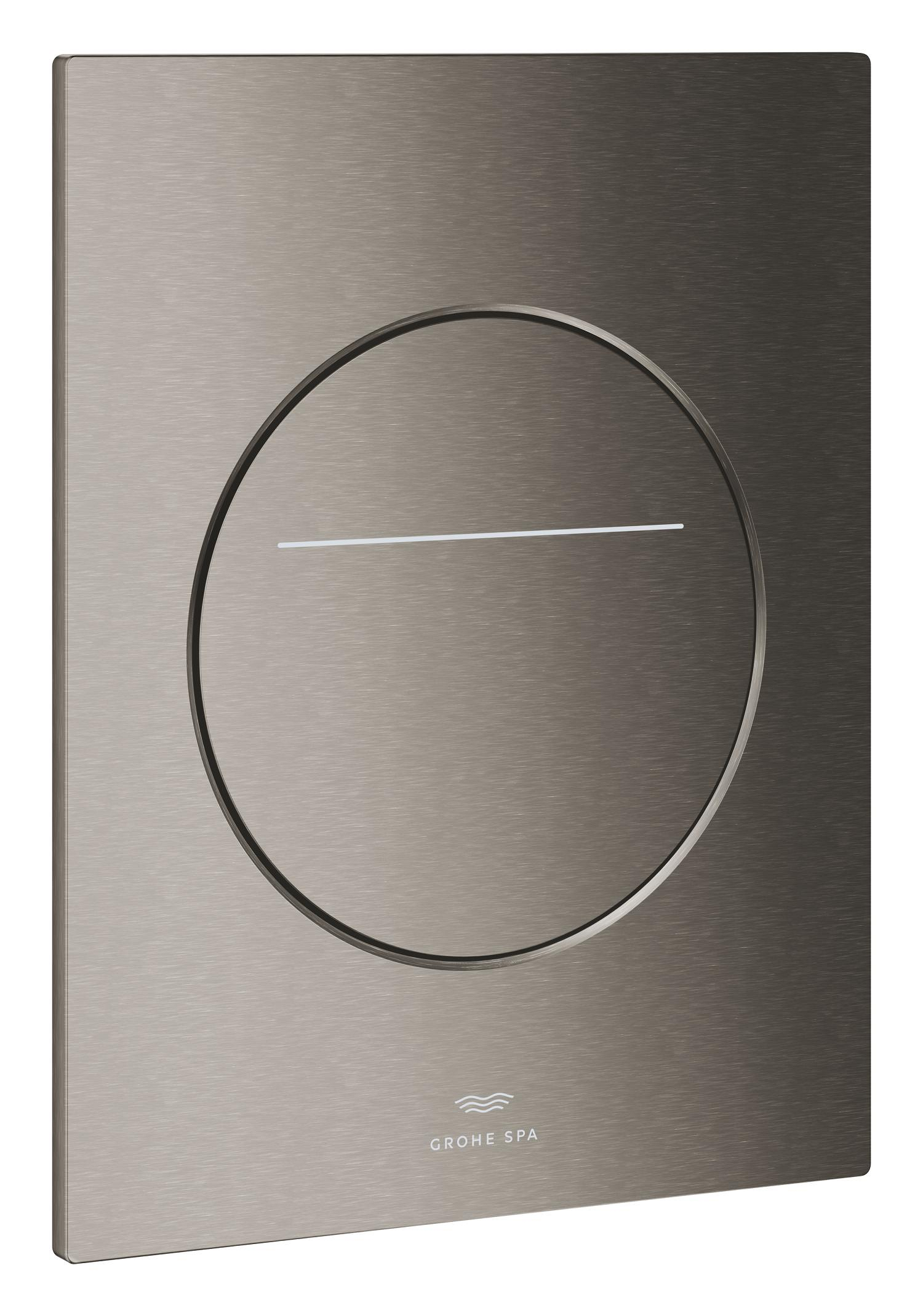 104645AL00.jpg LAUNCHING MAY 2026 Grohe Spa Flush Plates Round With Silk Motion Technology Brushed Hard Graphite - Image 1