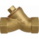 Cobra Strainer Inline 1050 FXF 3/4 Rough Brass