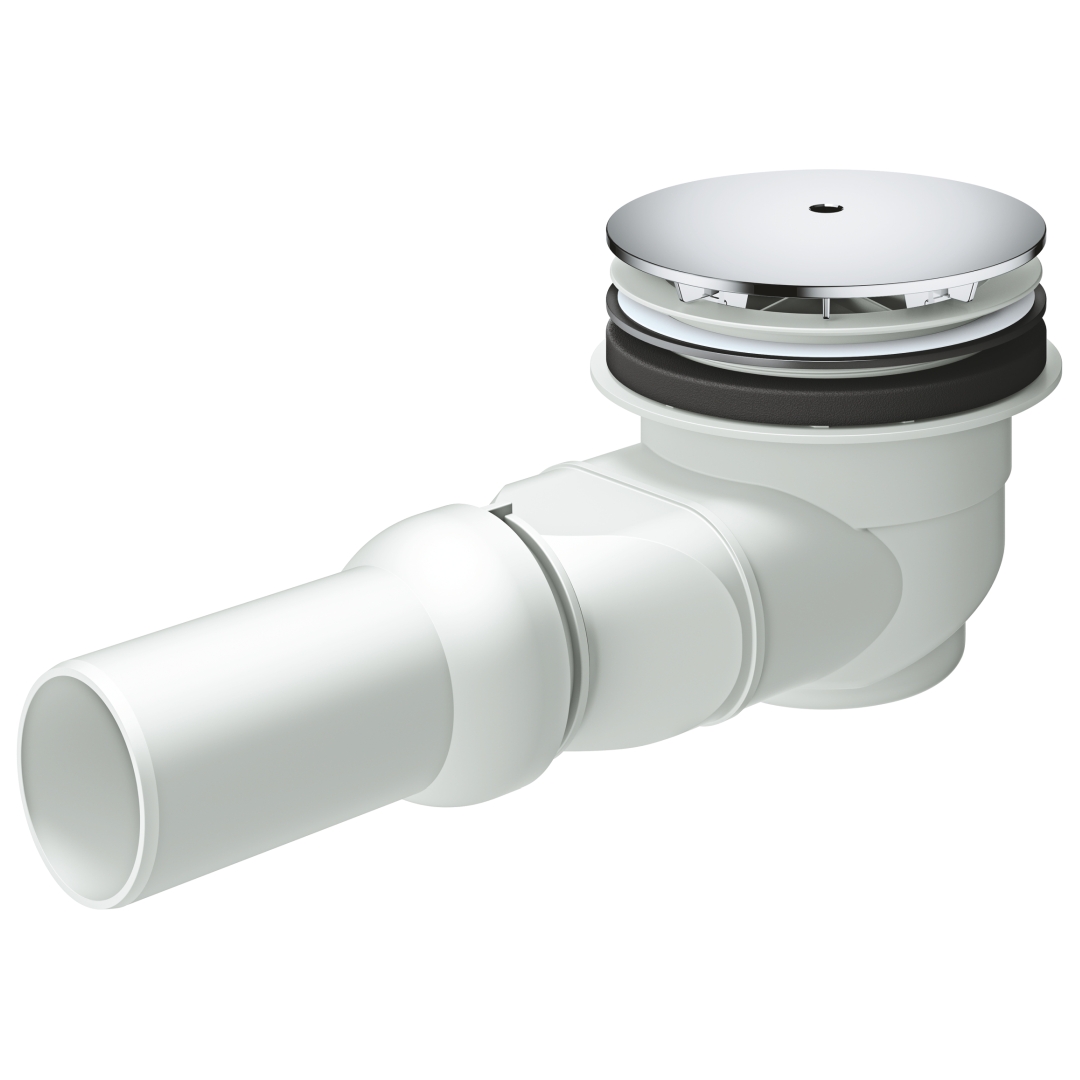 12021165149_56_i8oVSZZ.jpg Grohe Waste set for universal shower tray chrome - Image 1