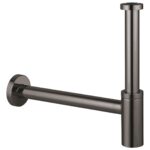 Grohe Bottle trap, 1 1/4" hard graphite