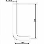Cobra FM Toilet Toilet Bent 38.2X335X140 Chrome - Image 2