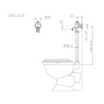 Cobra FM11 Manual Exposed Toilet Flush Valve & Pipe Top Flush 35mm FI Connection Chrome - Image 2