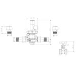 Cobra MF1 Pressure Control Valve 400kPa Pack 3/4 MXM Rough Brass - Image 2