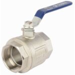 Cobra Ballvalve Steel Handle 1&1/4"FI Nickel Plated
