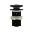 Cobra Waste Basin Click Slotted 32 Matte Black