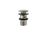 Cobra Seine Waste Basin Click Slotted Brushed Nickel