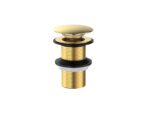Cobra Seine Waste Basin Click Unslotted Brushed Gold