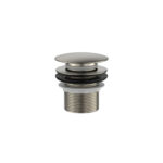 Cobra Seine Waste Bath Unslotted Brushed Nickel