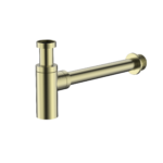 Cobra Seine Bottle Trap Round With Waste Pipe 32mm Brushed Gold