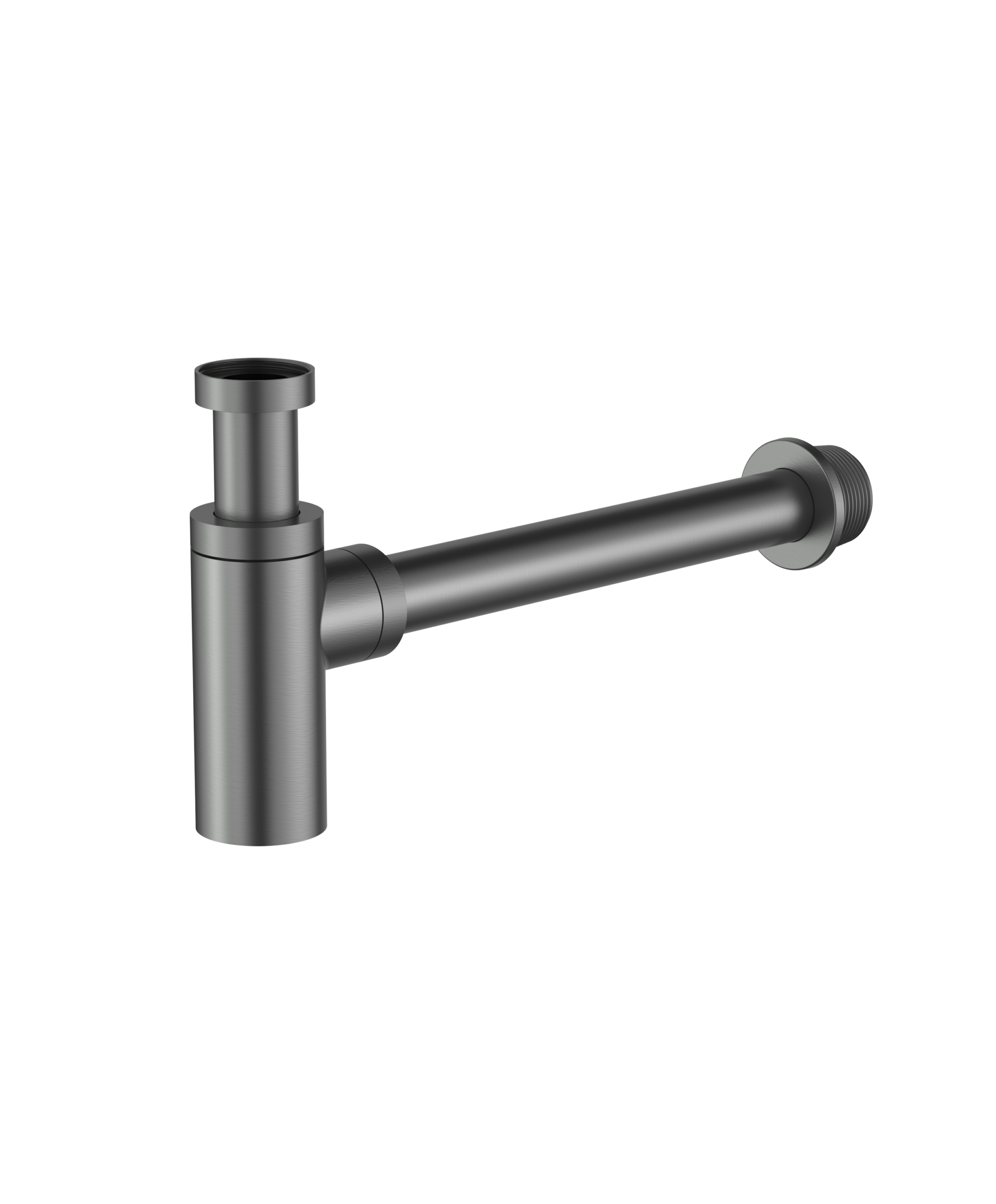 340BGG.png Cobra Seine Bottle Trap 32mm Brushed Gun Grey - Image 1