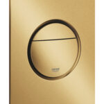LAUNCHING MARCH 2026 Grohe Nova Cosmopolitan S Flush Plate Brushed Cool Sunrise