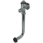 Cobra FM11 Manual Exposed Toilet Flush Valve & Pipe Back Flush 35mm FI Connection Chrome