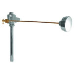 Cobra FJ Urinal Manual Back Flush Flush Valve Concealed 20mm FI Connection Brushed Chrome