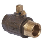 Cobra Municipal Ball Valve 20mm Rough Brass