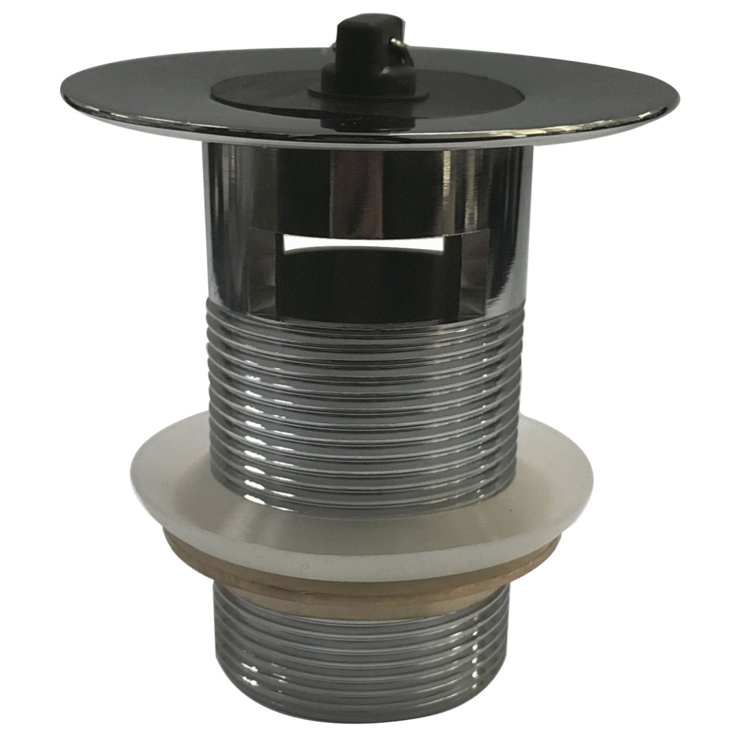 40821112313_62_hp3kS4y.jpg Cobra Waste Sink Heavy Slotted 1&1/2 Chrome - Image 1