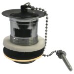 Cobra Waste Basin Slotted With Chain & Stay 1&1/4Chrome