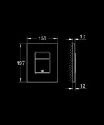Grohe Skate Cosmopolitan Wall Plate Phantom Black - Image 2