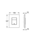 Grohe Skate Cosmopolitan Flush plate brushed warm sunset - Image 2