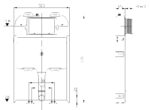 Cobra Flushing Cistern Concealed-Wall Hung+Straight Connector - Image 2