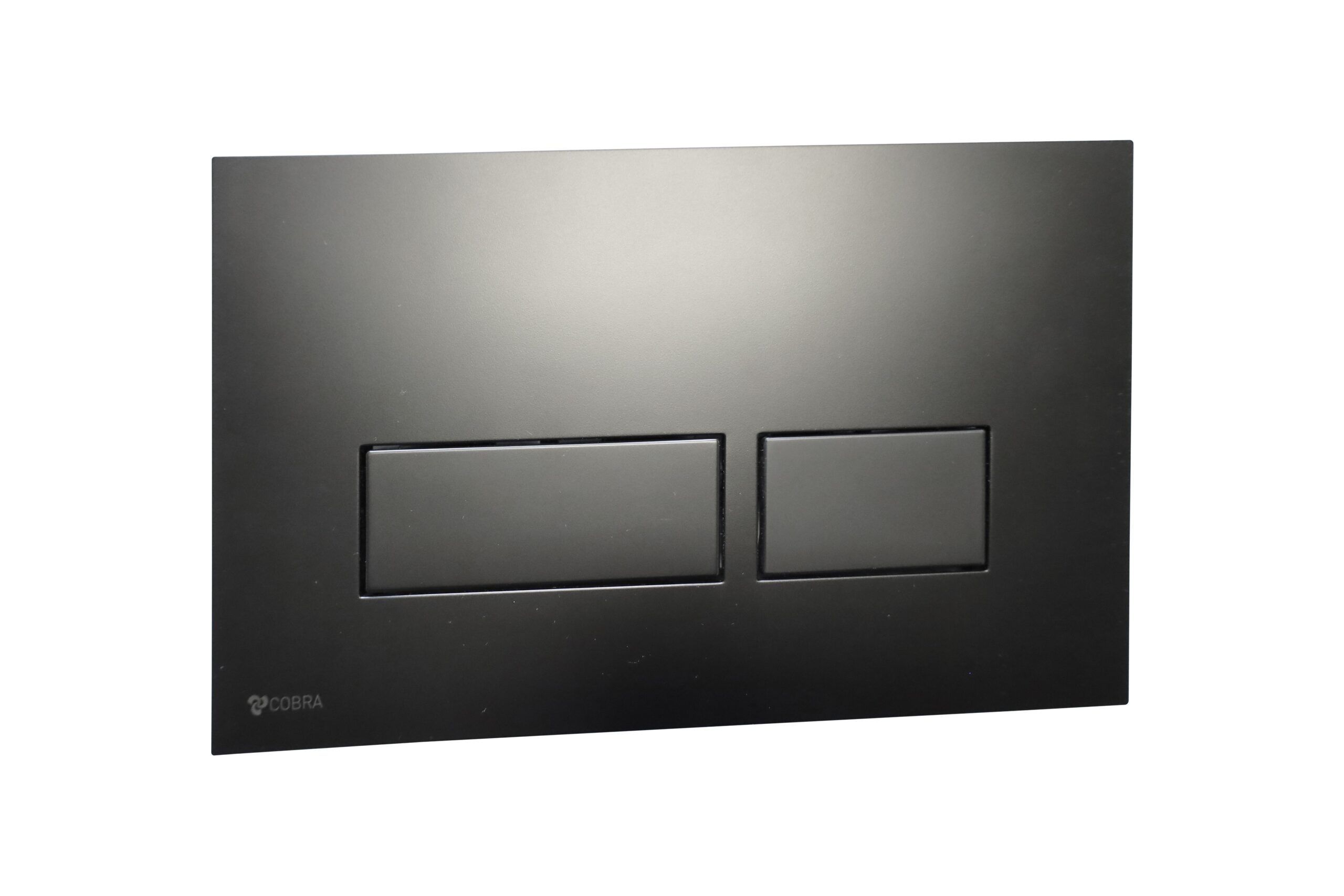 CC-PLATE-RECT-MB.jpg Cobra Actuator Plate For Concealed Cistern Rectangular Matte Black - Image 1